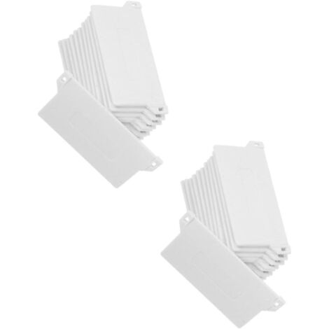 De Lestage pour Rideaux Verticaux Lot de 12 Accessoires en (1/5)