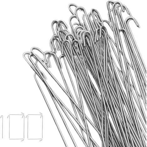 Pour Clture Grillage 100 Pices Crochets De Fixation Pour (1/5)