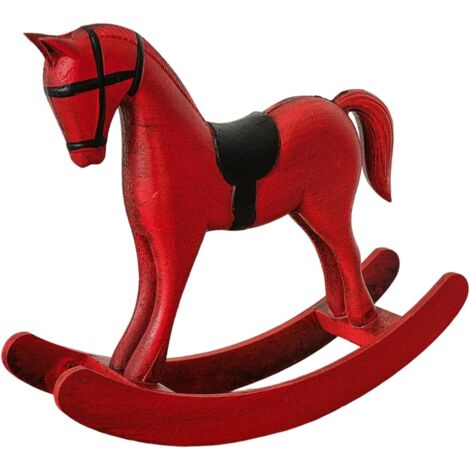 en Bois Cheval Dcoration de Sculpture de Cheval de Bureau (1/5)