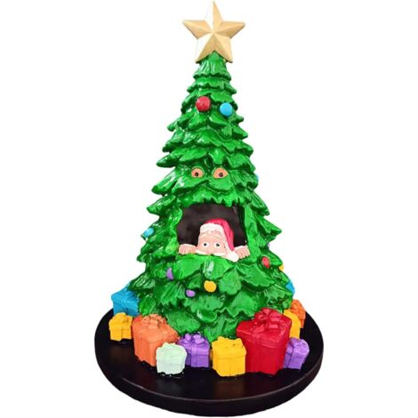 de Nol de Table Figurine Lumineuse avec Pre Nol lintrieur (1/5)