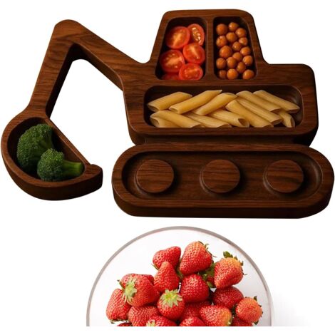 Charcuterie en Bois Plateau De Service en Bois pour (1/5)