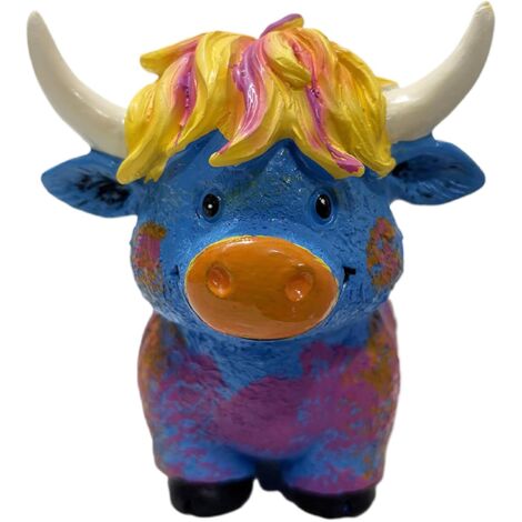 de vache Highland Sculpture de bibliothque figurine (1/5)