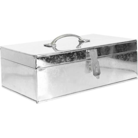 Bote Outils Fer avec Serrure Rangement Pratique pour Outils (1/5)