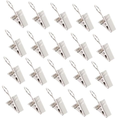 pices Pinces Rideaux avec Anneaux Mtal Clips Rideaux