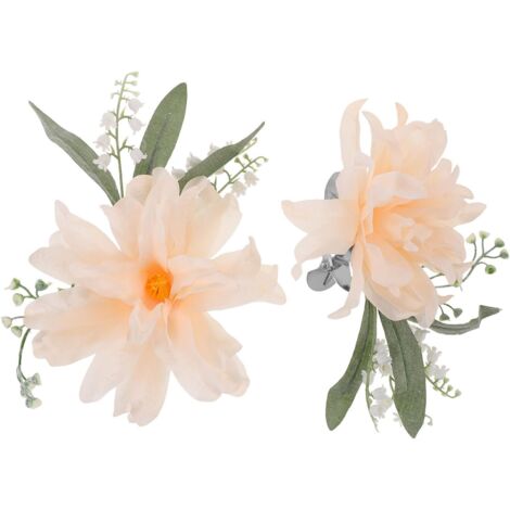 pices Pinces Dcoratives Fleurs pour Rideaux Embrasse Pince
