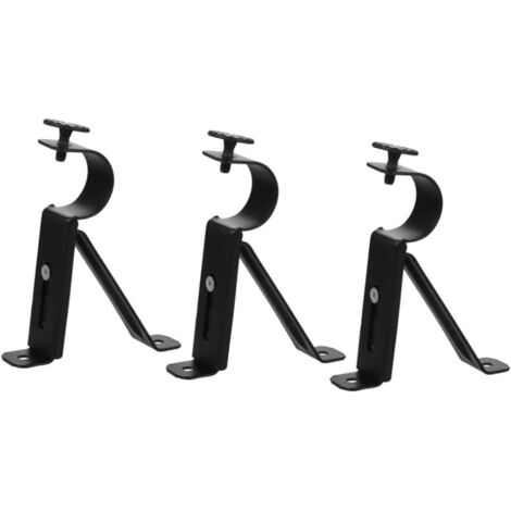 pices Support de Tringle Rideau Rglable Mtal Robuste Lot de (1/5)