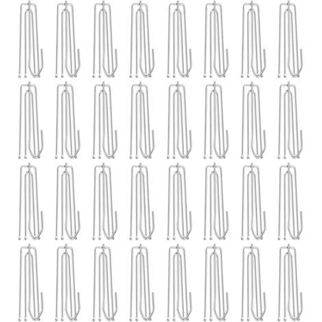 pices Crochets Rideaux INOX Griffes Crochets Plis Rideau (1/5)