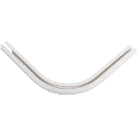 de Tringle Rideaux Mural Adhsif 90 Angle Silencieux Rail (1/5)