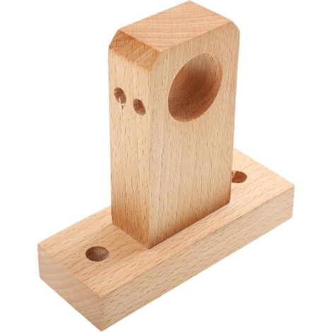 Tringle Rideau Bois Massif Fixation Solide et Design (1/5)