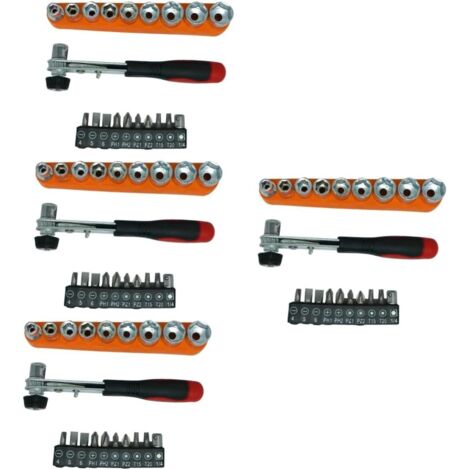 Jeu De Douilles Cliquet Outils M caniques Sens Invers Avec (1/5)