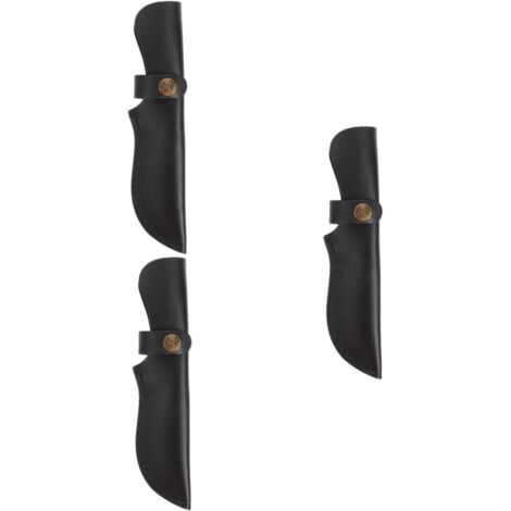 ces Couvre couteau Cuir tui Portable Pour Cutter De Camping (1/5)