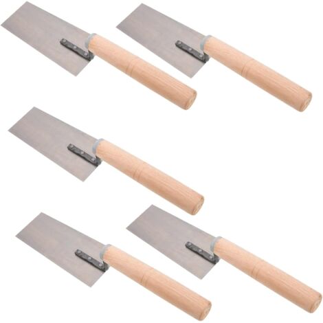 ces Truelle Ma onnerie Acier Inoxydable Avec Manche Bois (1/5)