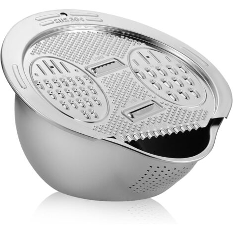Passoire Inox Multifonction avec Poign e et Bec Verseur (1/5)