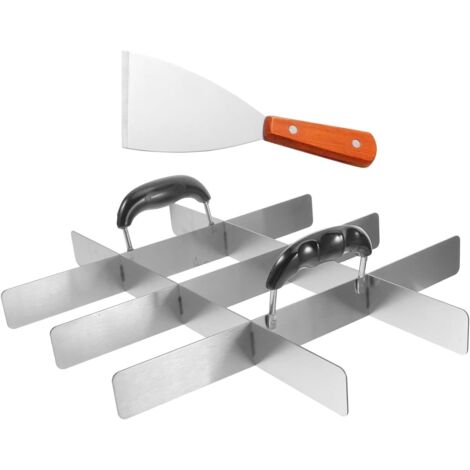 2 Pi ces Coupe G teau en Acier Inoxydable 12 Parts Diviseur (1/5)