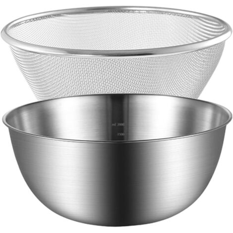 Fine Acier Inoxydable Panier gouttoir Multifonction pour (1/5)