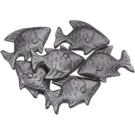 ces Poisson De Fer Lot De Ustensiles De Cuisine Fonte Pour (1/5)