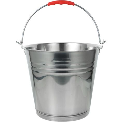 Acier Inoxydable avec Poign e Seau Portable pour Eau avec (1/5)