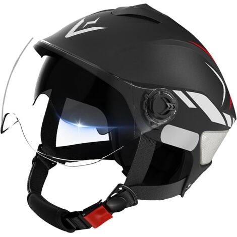 De Moto Double Visi re Femme Protection UV Absorbant La (1/5)