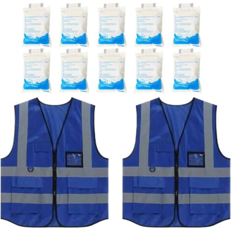 Haute Visibilit Lot De 2 Pi ces Gilet De Construction R fl (1/5)