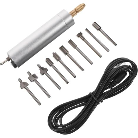 Mini Perceuse lectrique Usb Outil Rotatif Vitesse Pour (1/5)