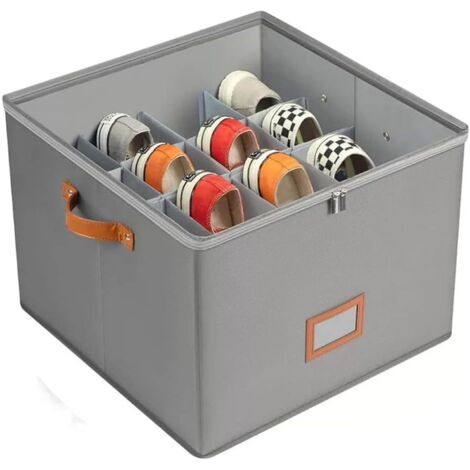 n rique Organisateur De Chaussures Bac Portable Empilable (1/5)