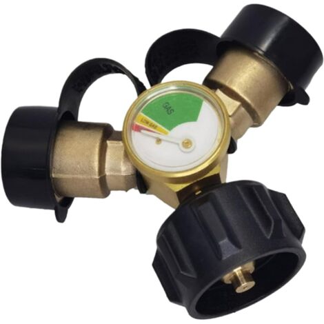 n rique Diviseur de Bouteille de Propane Double Diviseur de
