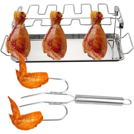 de baguettes de poulet pour barbecue Support en forme d aile (1/5)