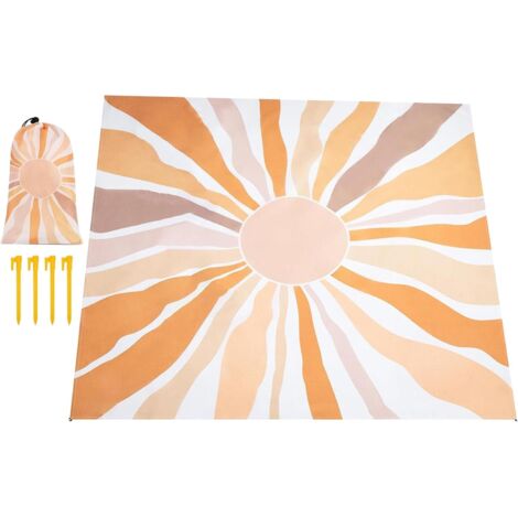 de Plage Anti Sable Couverture de Pique Nique Ext rieure R (1/5)