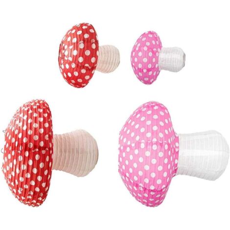 Lanternes Suspendues Forme De Champignon Lanternes (1/5)