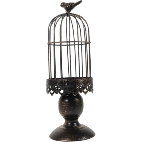 à Oiseaux Décorative Métal Bougeoir Vintage Porte Bougie (1/5)