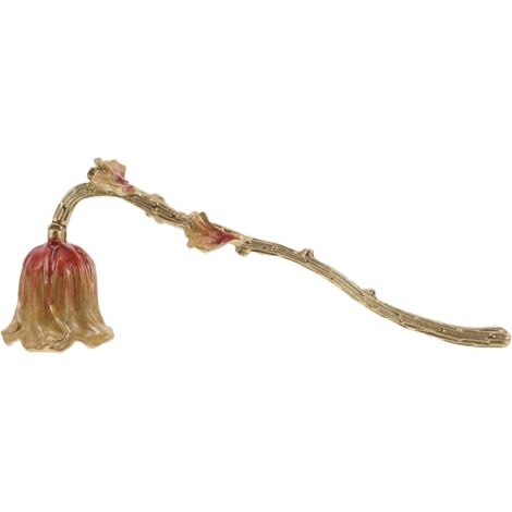 à Bougie Rétro en Laiton Orné de Fleurs Accessoire D (1/5)