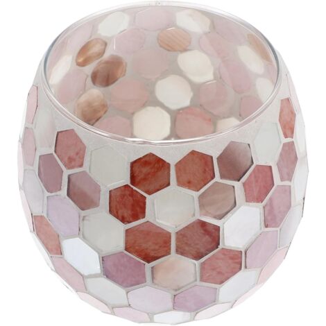 Décoratif en Verre Mosaïque Coquillage Couleur Beige Clair (1/5)