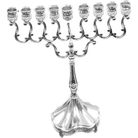 Bougeoir Vintage Métal Porte Bougie De Style Européen (1/5)