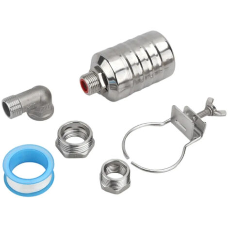 Vanne à flotteur automatique, acier inoxydable 304 (1/5)
