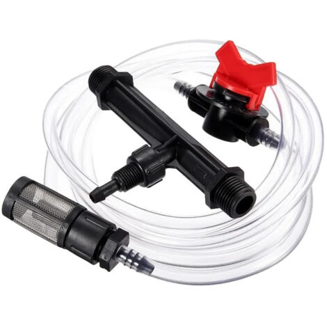 Dispositif d'injection d'engrais par irrigation Venturi. (1/5)