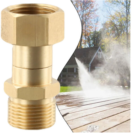 Joint pivotant pour nettoyeur haute pression avec filetage M22 de 14 (1/5)