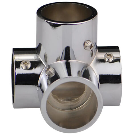 Connecteur pour tube rond de 25 mm 1 pouce 4 voies (1/5)