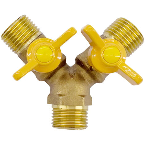 Vanne de gazoduc en forme de L adaptateur GPL et connecteur de gaz (1/5)