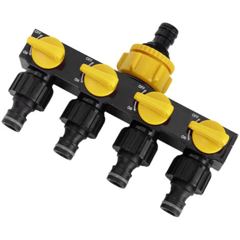 Rpartiteur de tuyau distributeur connecteur sparateur jaune (1/5)