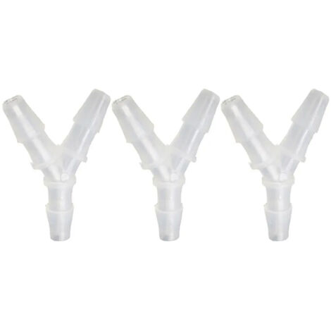Tuyaux en silicone de type Y Pa composs de 3 sections de diamtre gal (1/5)