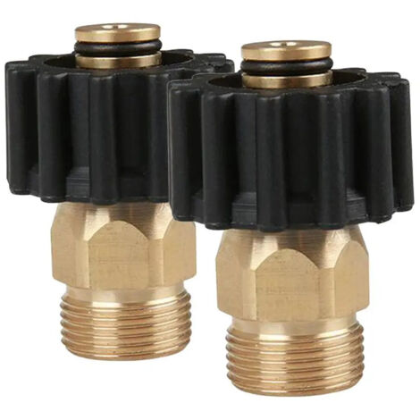 raccords de tuyau darrosage en laiton M22m x M22f (1/5)