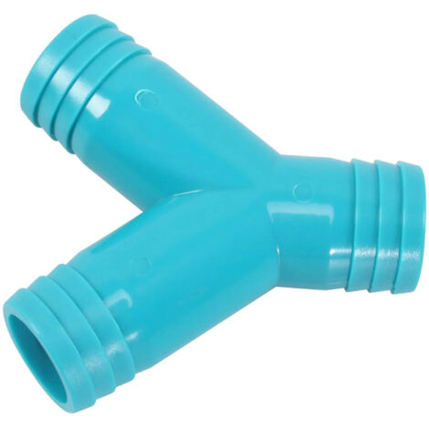 Raccord en Y 3 voies avec embouts cannels 89 mm (1/5)