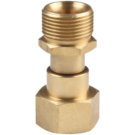 Raccord pivotant en laiton M22 pour nettoyeur haute pression 1 (1/5)