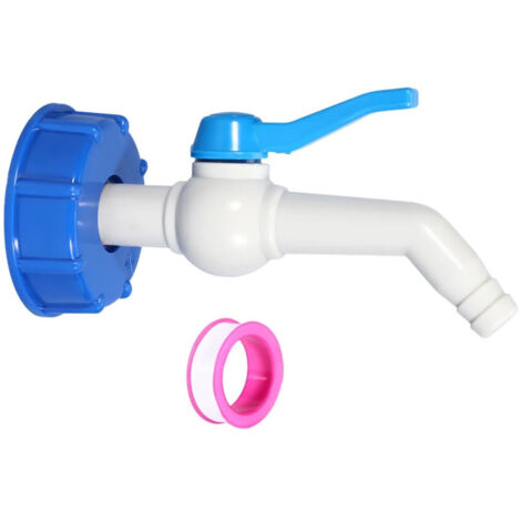 Adaptateur pour conteneur IBC avec vanne bille Modle A (1/5)