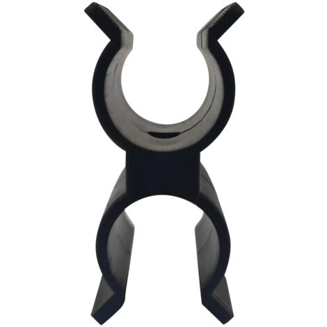 Collier de serrage double pour tube fixation sur barre maillon de chane (1/5)