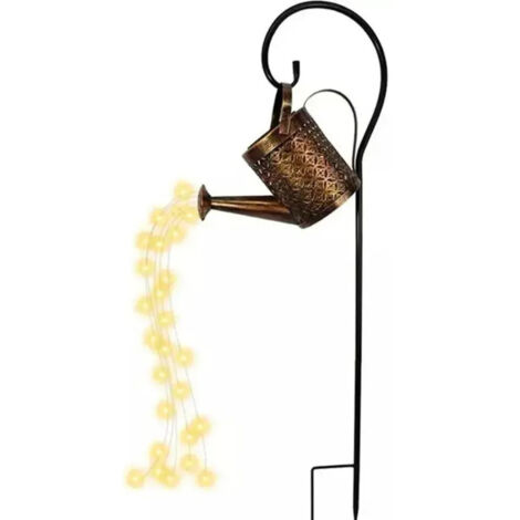 Arrosoir solaire LED lampe dcorative de jardin fil lectrique (1/5)