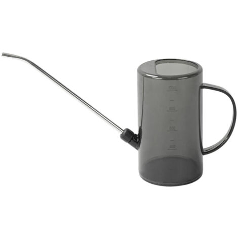 Pommeau de douche avec poigne ergonomique et bec extractible long gris (1/5)