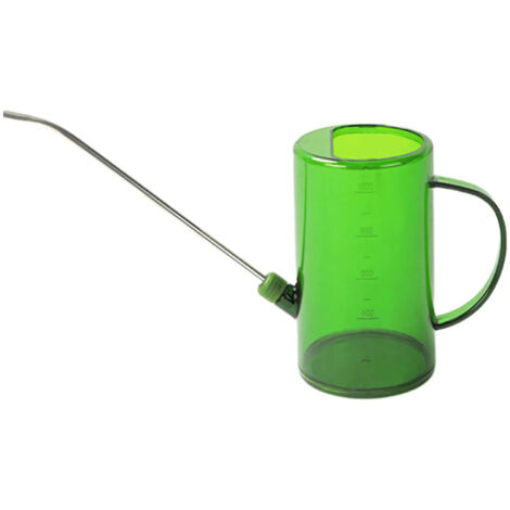 Arrosoir avec poigne ergonomique et long bec extractible vert (1/5)