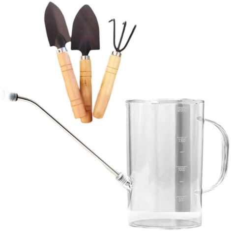 Arrosoir de 1 litre avec 3 outils de jardinage (1/5)
