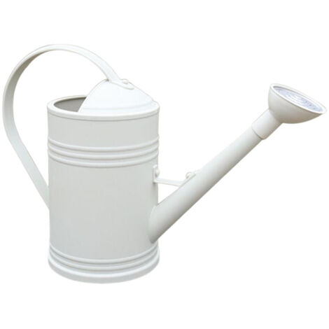 Arrosoir de jardin avec tte darrosage amovible blanc
